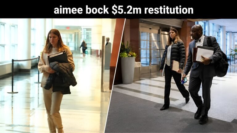 Aimee bock $5.2m restitution