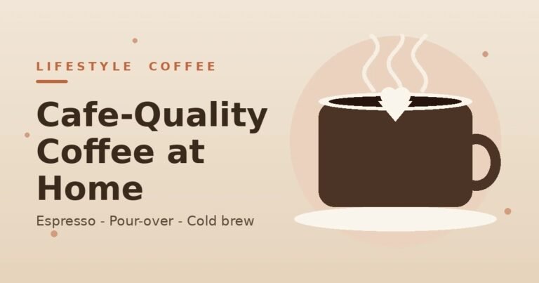 Café-Quality Coffee at Home: The Complete Aussie Guide café-quality coffee at home