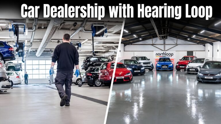 Car Dealership with Hearing Loop