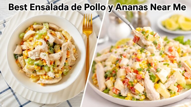 Best Ensalada de Pollo y Ananas Near Me